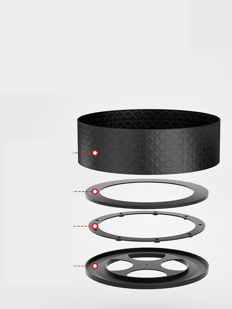 Multi Layer Rotating Spice Storage Rack For Kitchen Countertops Pi-Mart