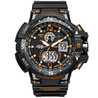 NEW Modern RED Sport Watch For Men and Woman With LED Digital Quartz Display Men's Top Brand Luxury Digital-watch Relogio Masculino In Army Military Popular Design Waterproof 50M - SJB-DIAMOND ELITES