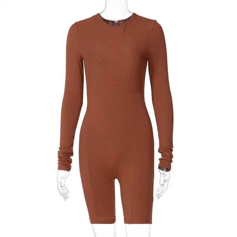 Women's Leggings New Knit Slim-fit Hip Lift Sports Yoga Jumpsuit - SJB-DIAMOND ELITES
