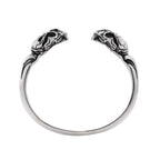 Male S925 Sterling Silver Beast Skull Bracelet Pi-Mart