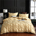 Three-piece Solid Color Bed Sheet Duvet Cover Pi-Mart