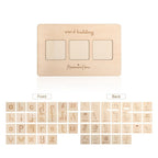 Montessori Early Education Wooden English Word Board Pi-Mart