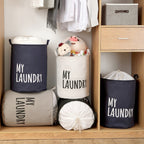 Clothes dirty clothes basket, large capacity bundle quilt clothes storage bag, waterproof and moisture-proof packaging bag household, fabric laundry bag - SJB-DIAMOND ELITES