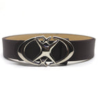 Fashion Wild Original Design Double Crescent Moon Cross Star Buckle Belt Pi-Mart