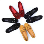 Fashion Bowknot Flats Shoes Women Casual Solid Loafers Cozy Shoes Pi-Mart