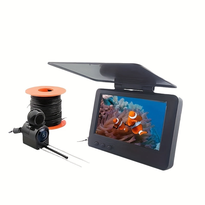 1pc Professional Fishing Set - HD Camera + Adjustable Stand + Bait Monitor | Complete Angler Kit | Multiple Sizes (1.2-6.6ft). Festival Gift, Ultimate Choice For Fishing Enthusiasts Lootquake LLC