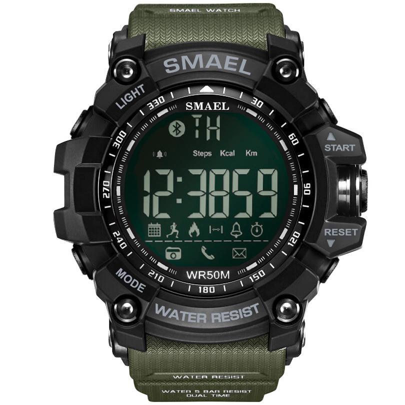 Smart Sport Mens Chronograph Watch Sport Stop Army Military Multifunction  Waterproof 50M LED Digital Watch for Man - SJB-DIAMOND ELITES