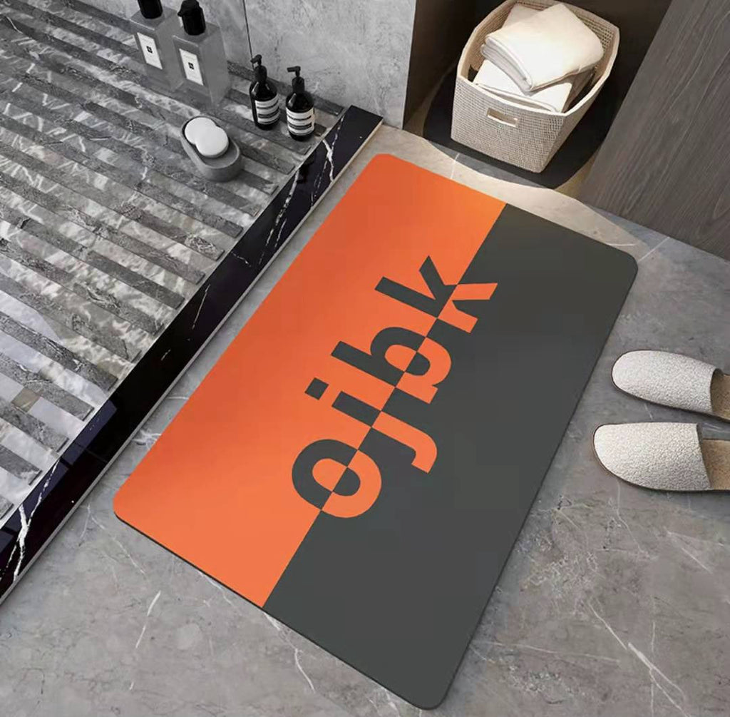 Soft Diatom Mud Floor Mat Bathroom Absorbent Non-slip Pi-Mart