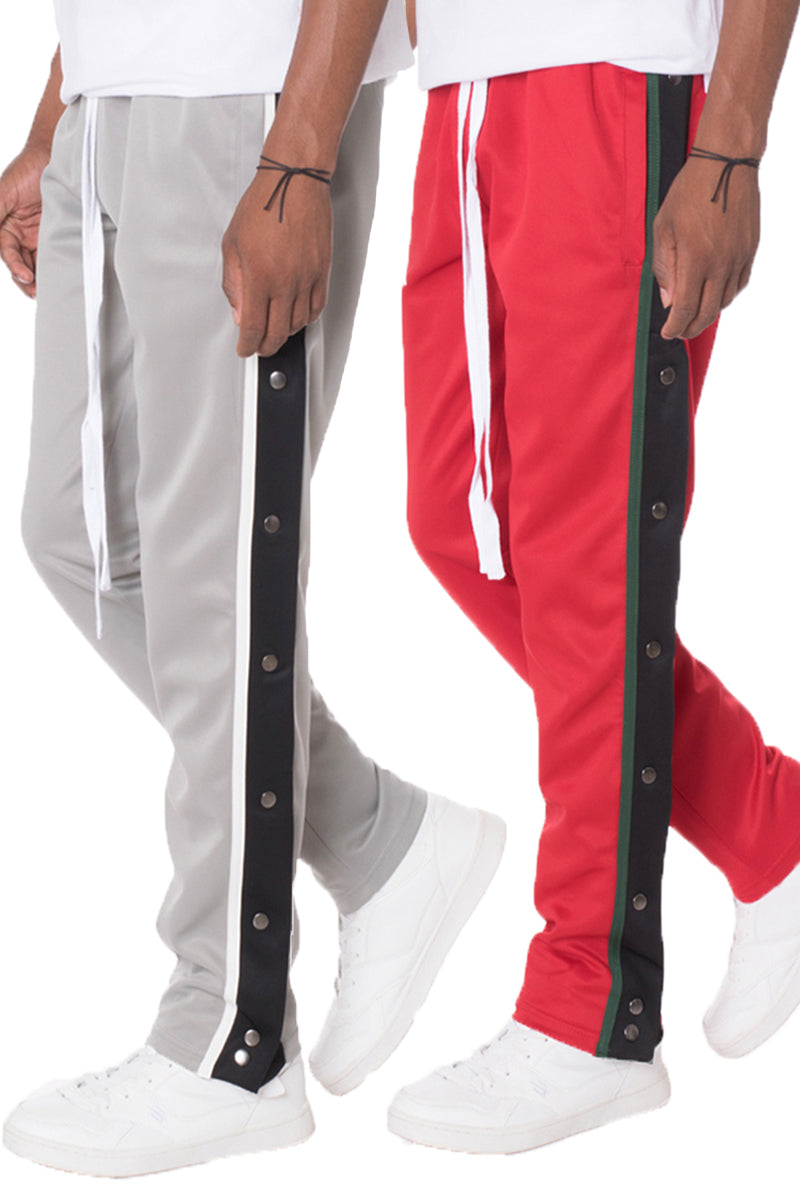 Snap Button Track Pants - SJB-DIAMOND ELITES