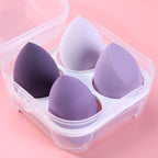 4pcs Makeup Sponge Powder Puff Dry and Wet Combined - SJB-DIAMOND ELITES
