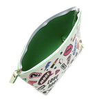 Makeup Bag Rocking In White - SJB-DIAMOND ELITES