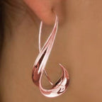 Alloy Women's Retro Simple Geometric Earrings Earrings Pi-Mart