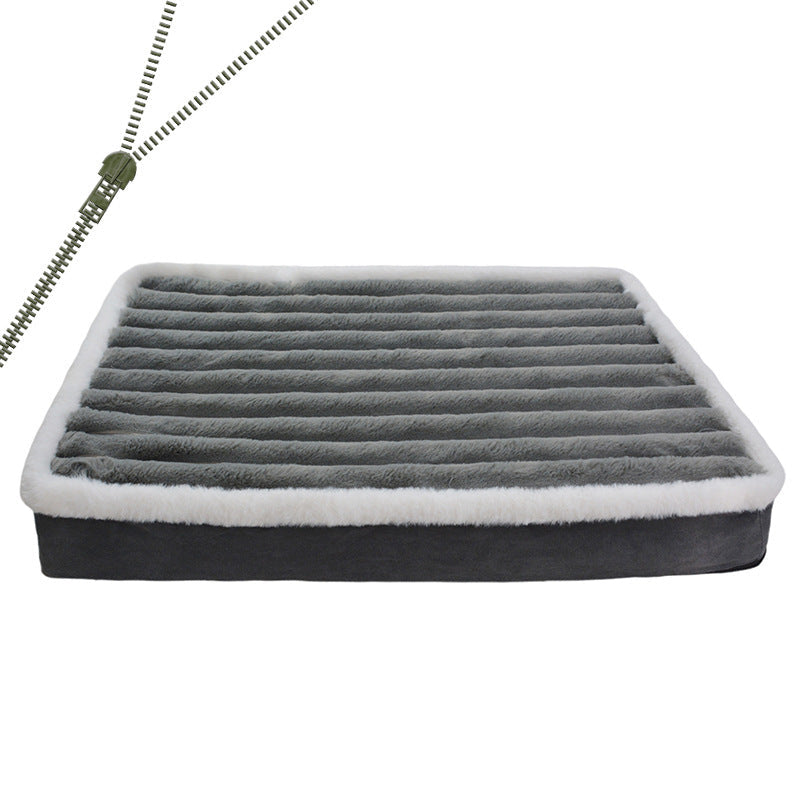 Dog Mat Mattress Warm Kennel Pillow Anti-bite Pi-Mart
