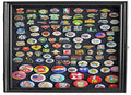 Display Case Wall Frame Cabinet for Military Medals, Pins, Patches, Insignia, Ribbons, Brooches The Military Gift Store