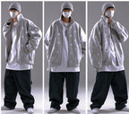 Autumn New Cardigans Star Hoodie Men Loose Pi-Mart