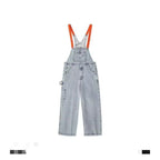Jumpsuit Suspender Men's Business Shirt Wide Leg Pants Lootquake LLC