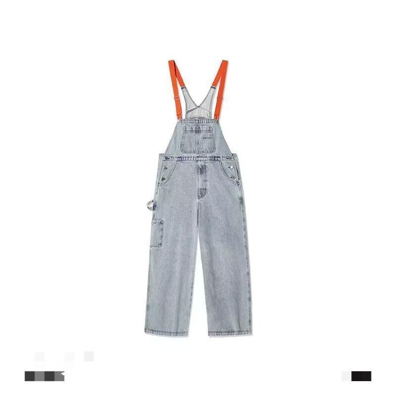 Jumpsuit Suspender Men's Business Shirt Wide Leg Pants Lootquake LLC