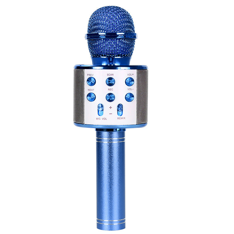 Wireless Bluetooth Colorful Light Microphone Pi-Mart