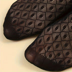 5 Pairs Fashion Thin Floral Lace Socks, Comfy & Breathable Short Socks, Women's Stockings & Hosiery Lootquake LLC