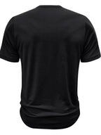 Men's Full Size Classic Fitted Crew Neck T-Shirt Plus Size
