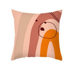 Abstract Line Drawing Cushion Case Modern Abstract Painting Pillow Case Beautiful Art Cushion Covers Art Sofa Pillows Case Livingroom Decorative Pillow 45x45CM