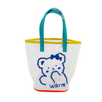 Frosted translucent PVC jelly bag, portable large-capacity beach bag, swimming bag, - SJB-DIAMOND ELITES