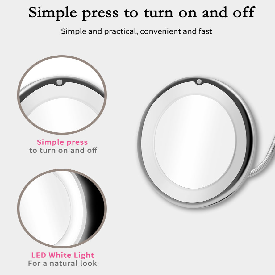 LED Lighted Makeup Mirror - SJB-DIAMOND ELITES