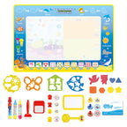 Children's Magic Water Canvas 120x80cm Marine Graffiti Mat