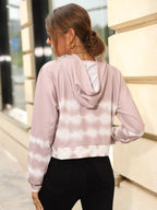Drawstring Raglan Sleeve Hoodie