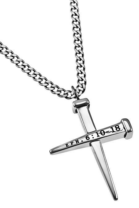 2 Nail Cross Necklace KingdomWear