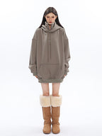 Design Inspired Metal Hooded Hoodie Pi-Mart