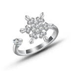 Rotating Four-Leaf Ring - SJB-DIAMOND ELITES