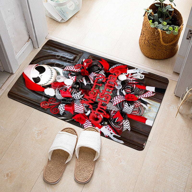 Christmas Floor Mat Bedroom Bathroom Home Absorbent Non-slip Pi-Mart
