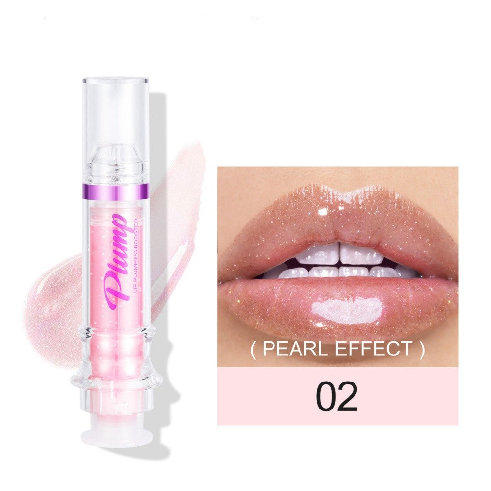New Tube Lip Rich Lip Color Slightly Spicy Lip Honey Lip Glass Mirror Face Lip Mirror Liquid Lipstick Pi-Mart