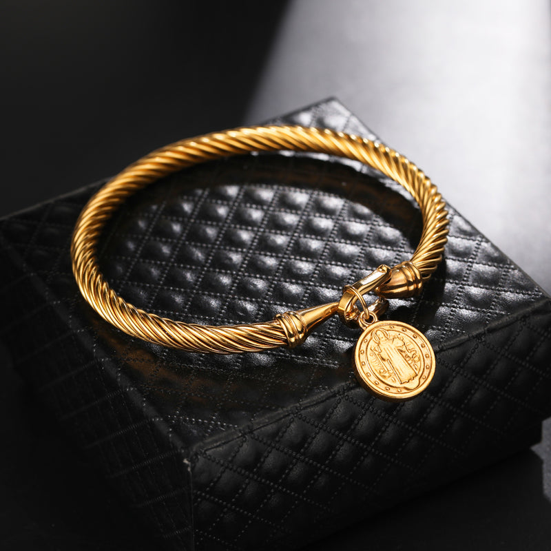 Saint Benedict Medal Charm Bracelets Pi-Mart