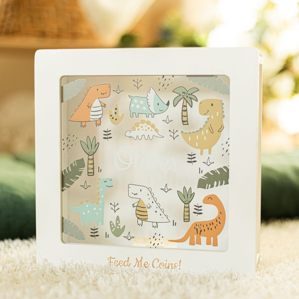 Custom Acrylic Box for Kids - Dino - SJB-DIAMOND ELITES