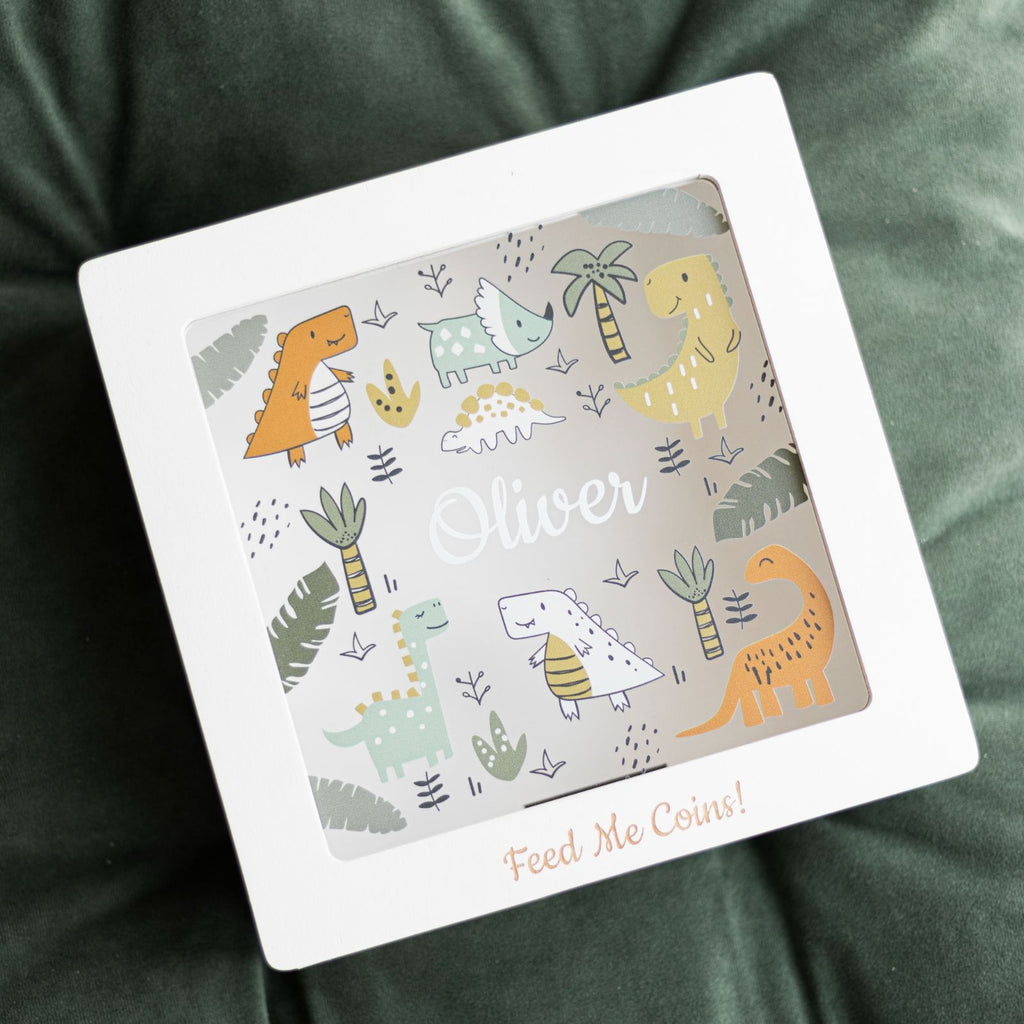 Custom Acrylic Box for Kids - Dino - SJB-DIAMOND ELITES