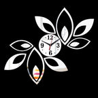 Acrylic Mirror Wall Clock Stickers Modern Decor Living Room Gift Home Furniture Sticker Mirror Frameless Large Wall Clock Kit for Home Living Room Bedroom Office Decoration