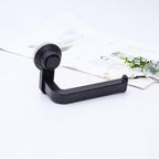 Acrylic Toilet Paper Holder Tissue Rack Wall Mounted Bathroom Kitchen Roll Holder Paper Tissue Rack Hook Modern Black Hanger Toilet Tissue Roll Holders Dispenser And Hangers Wall Mounted For Bathroom  Kitchen Stevvex