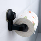 Acrylic Toilet Paper Holder Tissue Rack Wall Mounted Bathroom Kitchen Roll Holder Paper Tissue Rack Hook Modern Black Hanger Toilet Tissue Roll Holders Dispenser And Hangers Wall Mounted For Bathroom  Kitchen Stevvex