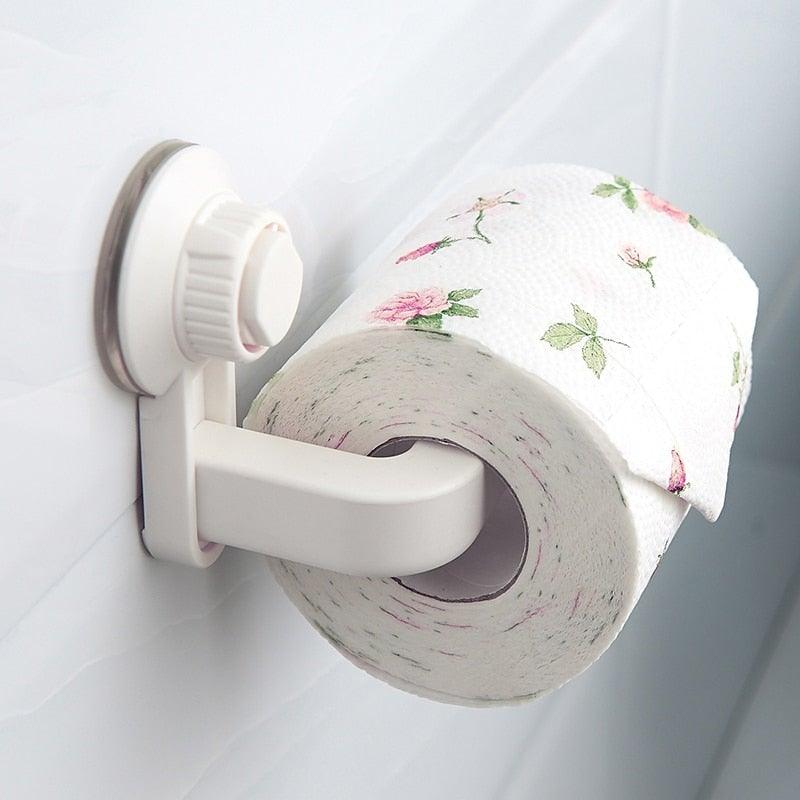 Acrylic Toilet Paper Holder Tissue Rack Wall Mounted Bathroom Kitchen Roll Holder Paper Tissue Rack Hook Modern Black Hanger Toilet Tissue Roll Holders Dispenser And Hangers Wall Mounted For Bathroom  Kitchen Stevvex