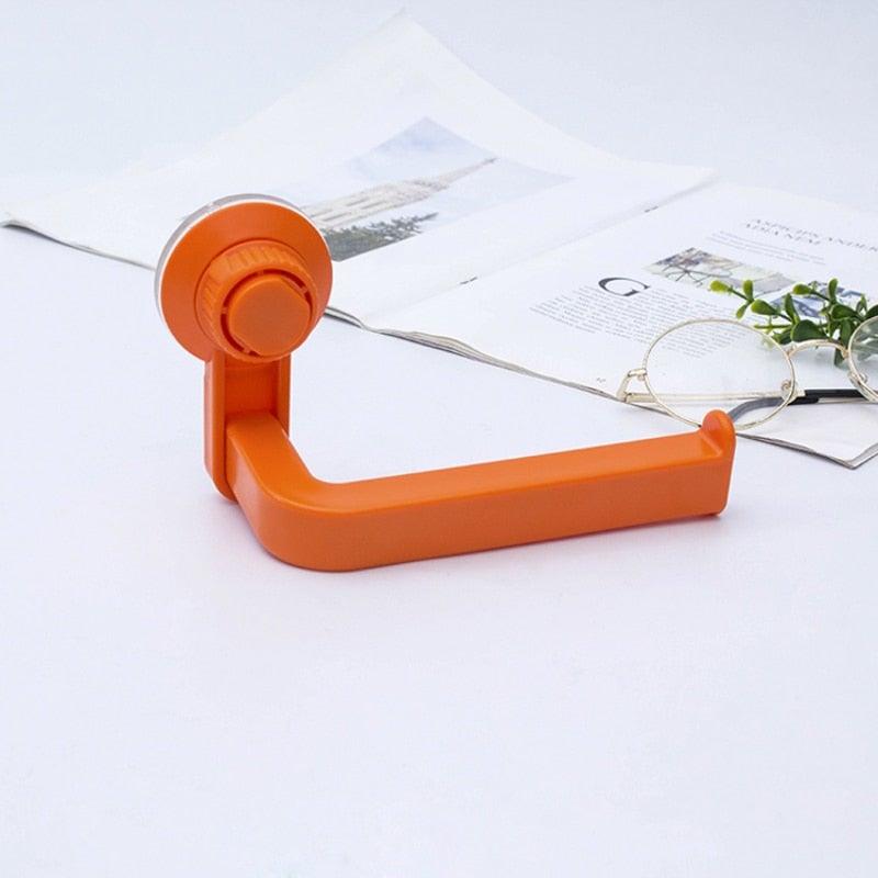 Acrylic Toilet Paper Holder Tissue Rack Wall Mounted Bathroom Kitchen Roll Holder Paper Tissue Rack Hook Modern Black Hanger Toilet Tissue Roll Holders Dispenser And Hangers Wall Mounted For Bathroom  Kitchen Stevvex