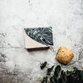 Activated Charcoal Soap Bar For Men And Women Patchouli Sandalwood Exfoliating BandsCo Straps