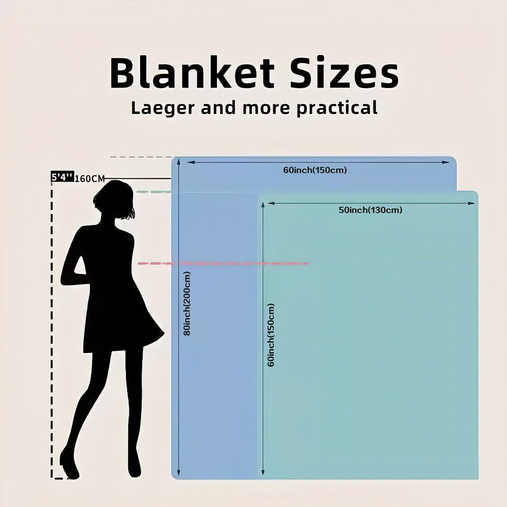 1pc Soft Flannel Envelope Blanket for Mom - Perfect Gift for Birthday, Mother's Day, Valentine's Day, and More