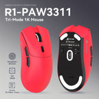 ATTACK SHARK R1 PRO 59g SUPERLIGHT Mouse, PixArt PAW3311 Gaming Sensor, BT/2.4G Wireless/Wired Gaming Mouse, 6 Adjustable Up To 18000, 65 Hrs Battery, Office Mice For Win11/Xbox/PS/Mac (()Black ) Lootquake LLC