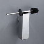 Stainless Steel Floor Toilet Brush Toilet Cleaning Brush Suit Pi-Mart