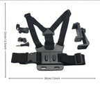 Mobile Phone Holder Chest Belt Mount Strap Support For 360 Rotaion Action Camera Shooting Stable Triangle Design Phone Bracket Lootquake LLC