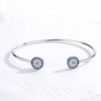 Tongzhe S925 Silver Bracelet Factory Direct Cross-border Hot Bangle Bracelet Wholesale In Spot Pi-Mart