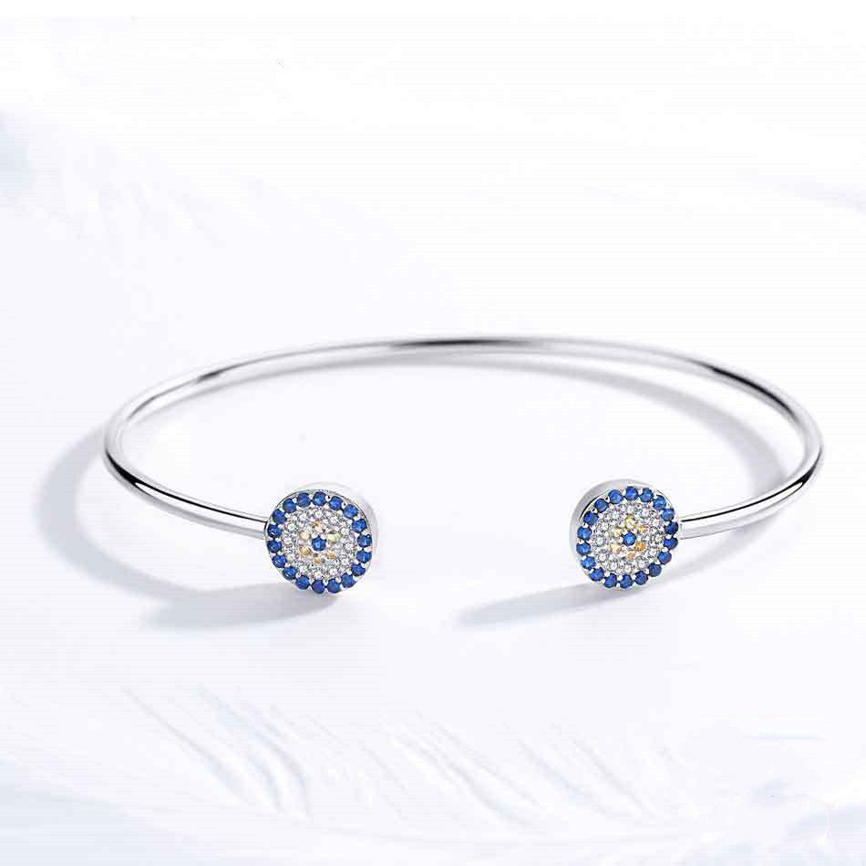 Tongzhe S925 Silver Bracelet Factory Direct Cross-border Hot Bangle Bracelet Wholesale In Spot Pi-Mart