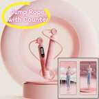 Jump Rope With Counter, Adjustable Skipping Rope With Calorie Counter, Smart Skipping Rope For Fitness Exercise And Weight Lose Pi-Mart